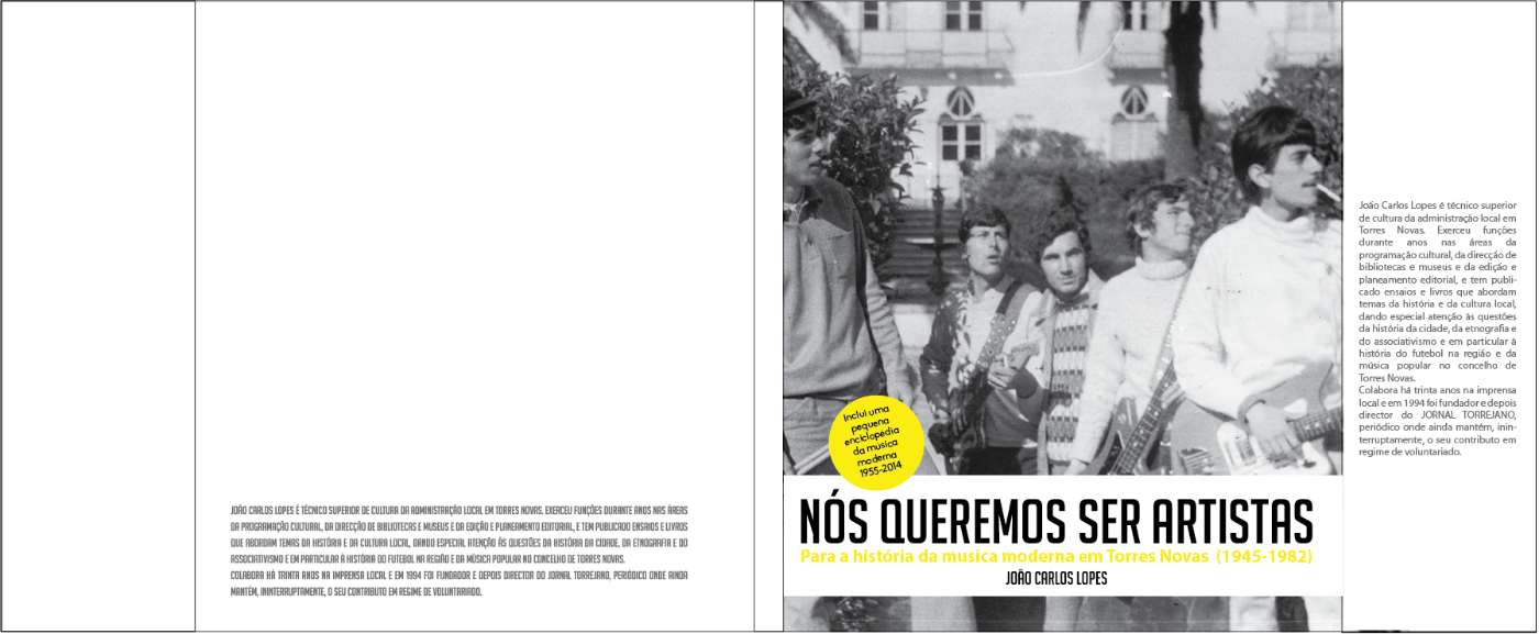 Capa do livro Nós queríamos ser artistas